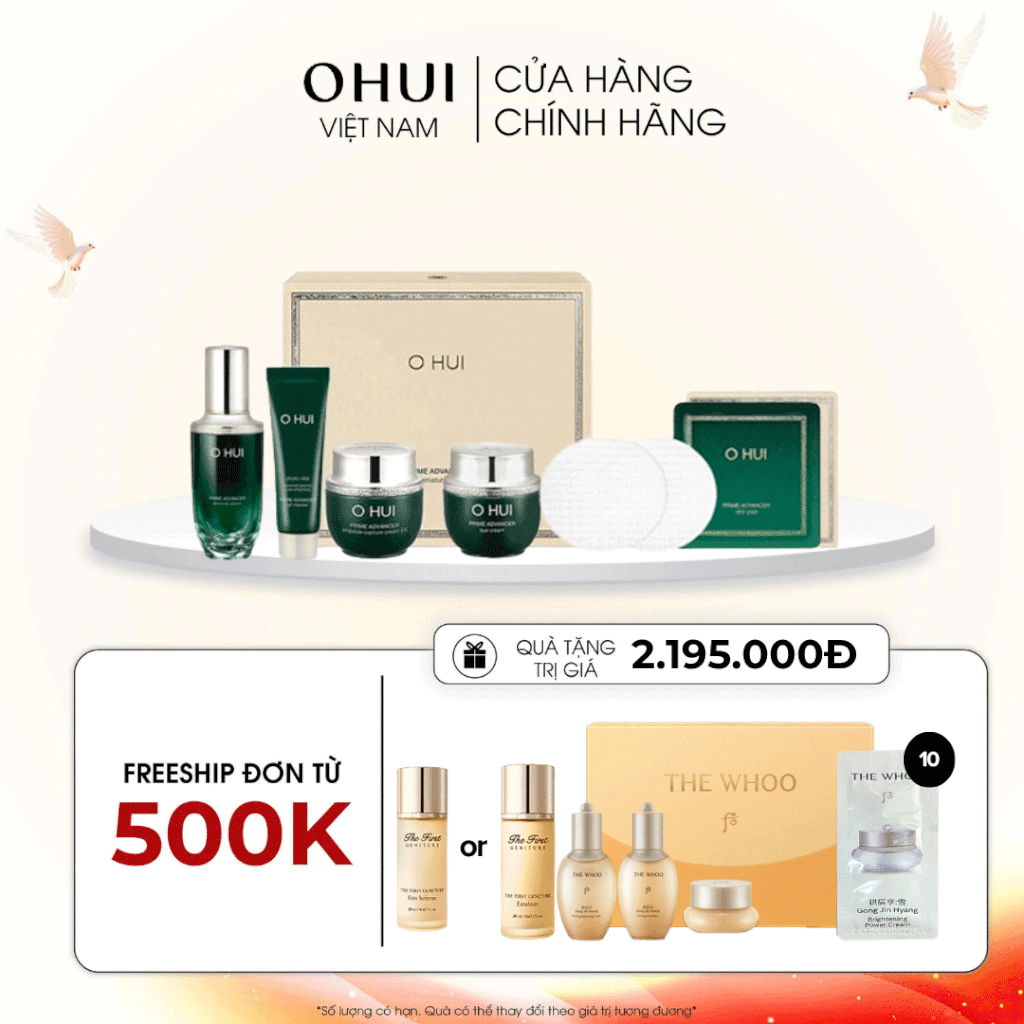 Bộ Dưỡng Da Ohui Prime Advancer 5pcs Special Set