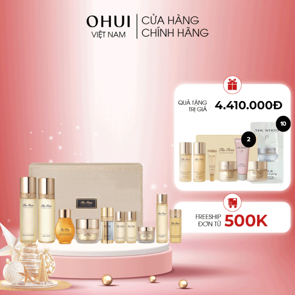 Bộ Dưỡng Da Ohui The First Geniture 4pcs Special Set