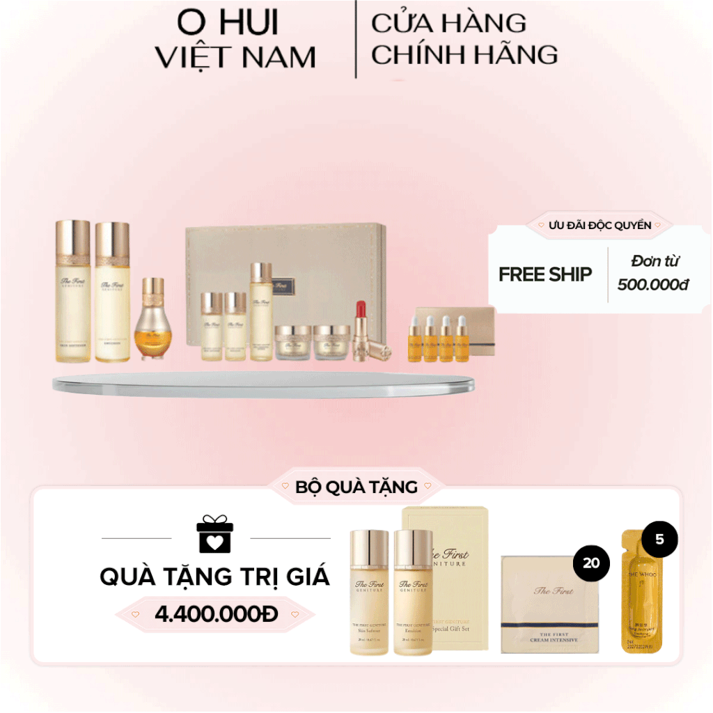 Bộ Dưỡng Da Ohui The First Geniture Signature Set