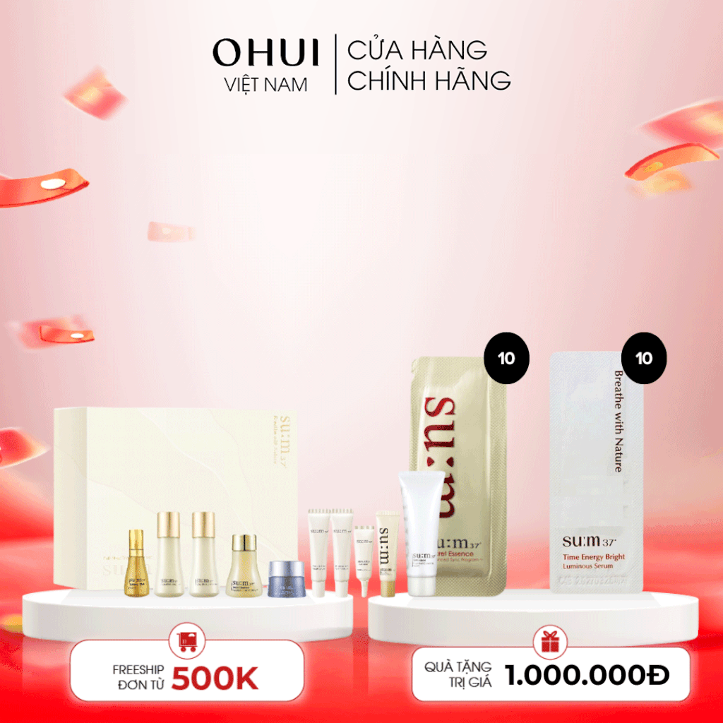 Bộ Dưỡng Da Su:m37 Full Step Trial Special Set 10pcs