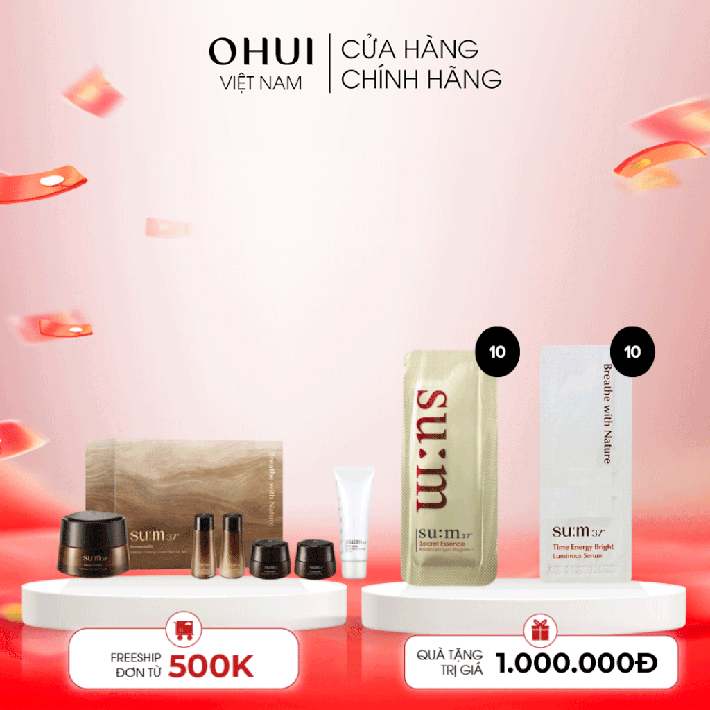Bộ Dưỡng Da Sum37 Fermentalift Intense Firming Cream Special Set