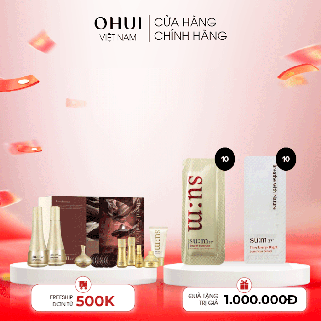 Bộ Dưỡng Da Sum37 LosecSumma Elixir Special Set