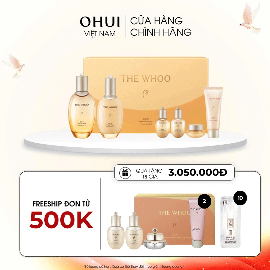 Bộ Dưỡng Da The Whoo Gongjinhyang Firming 2pcs Set