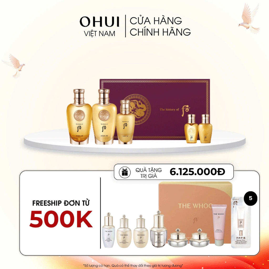 Bộ Dưỡng Dành Cho Nam Whoo Cheongidan Kun Special Set