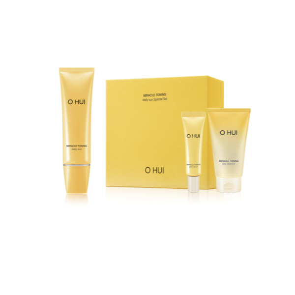 Bộ Kem Chống Nắng Bật Tone Ohui Miracle Daily Sun 50ml