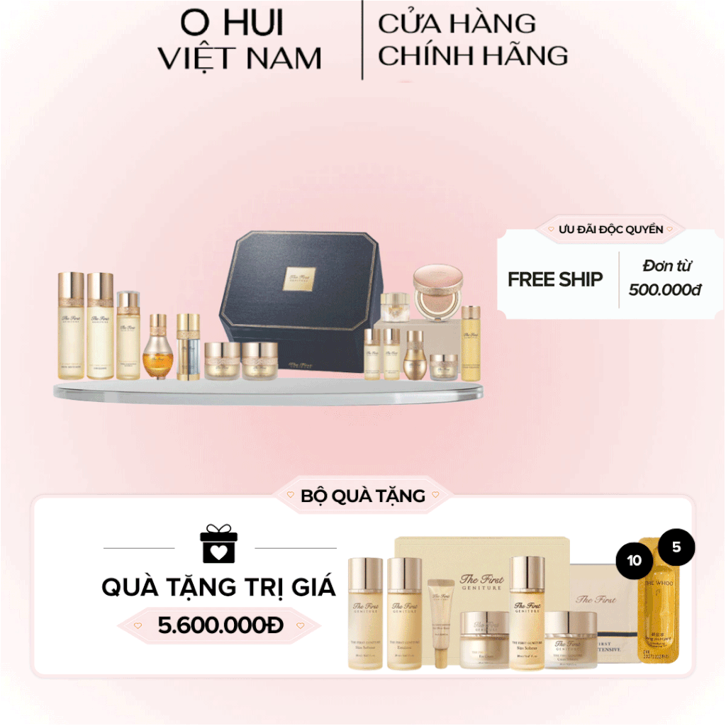 Bộ Dưỡng Trẻ Hóa Da OHUI The First Geniture Firstage Set