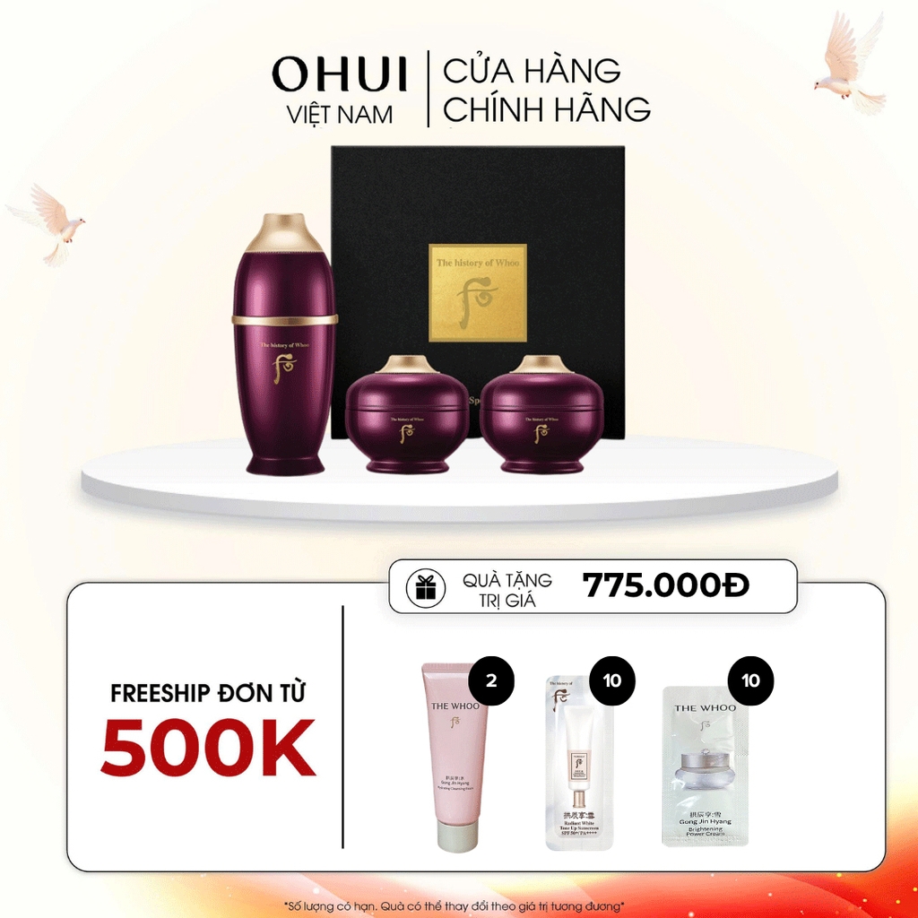 Bộ dưỡng Whoo HwanYu Hoàn lưu Cao mini 3 pcs