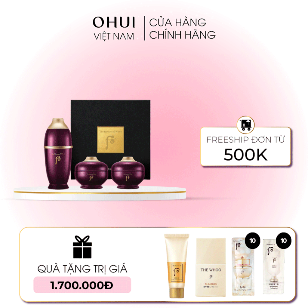 Bộ dưỡng Whoo HwanYu Hoàn lưu Cao mini 3 pcs