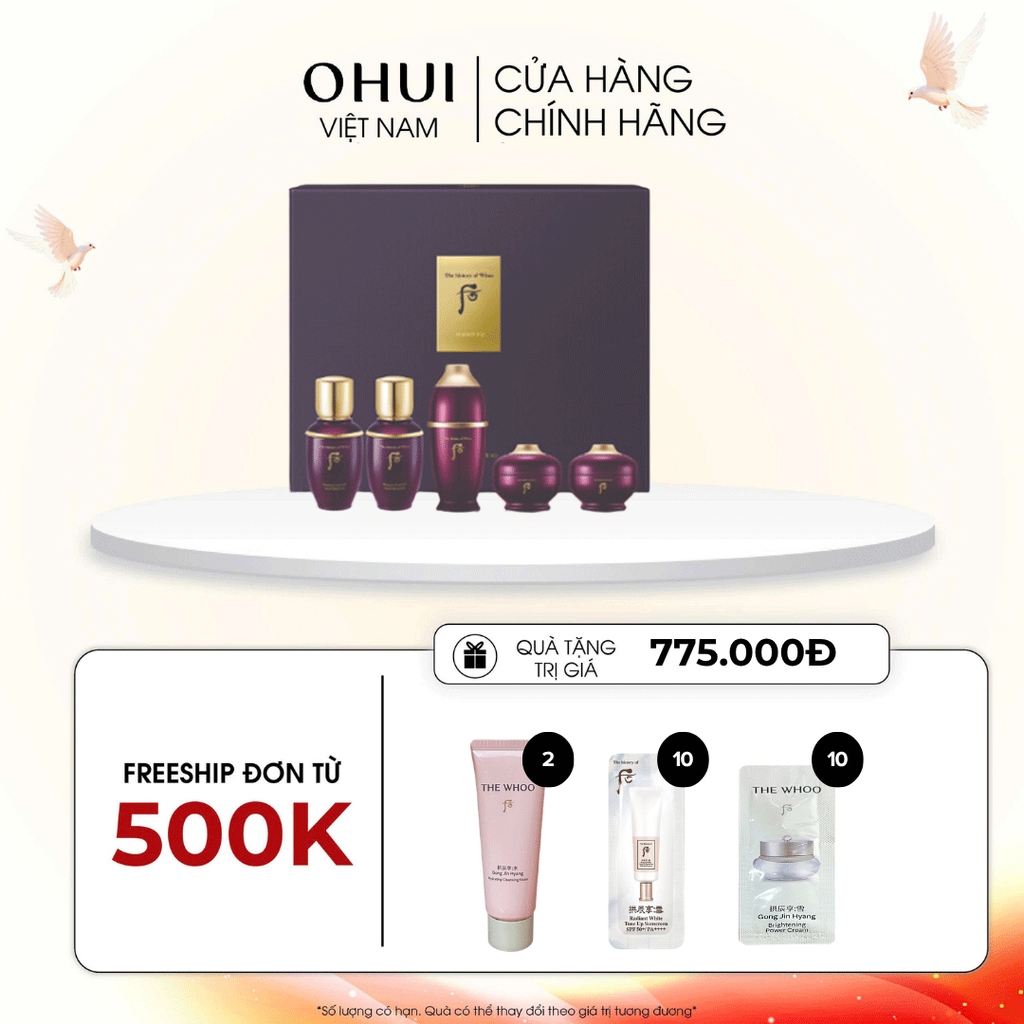 Bộ dưỡng da Whoo Hwanyu Imperial Youth mini 5 pcs