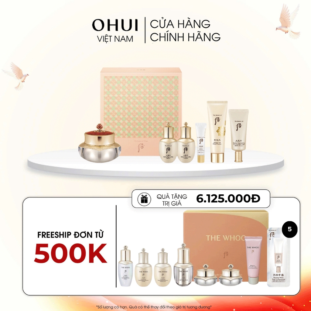 Bộ Kem Dưỡng Mắt Xóa Nhăn Cheongidan Radiant Regenerating Eye Cream Special Set
