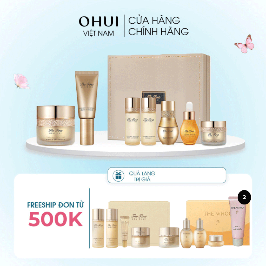Bộ Kem Dưỡng Ohui The First Geniture Cream Set