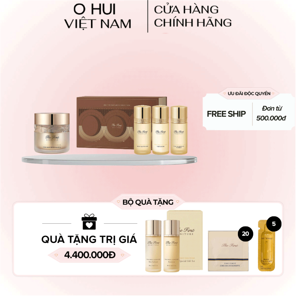Bộ Kem Dưỡng Ohui The First Geniture Intensive Special Set