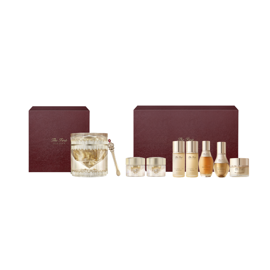 Bộ kem dưỡng trẻ hóa da từ bột kim cương OHUI The First Diadein Solitaire Cream