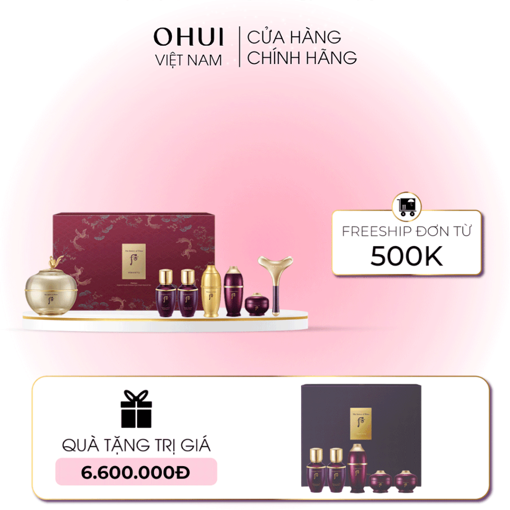 Bộ Kem Mắt Kiệt Tác Hoàn Lưu Cao Whoo Hwanyu Imperial Youth Contour Eye Cream New Year Set