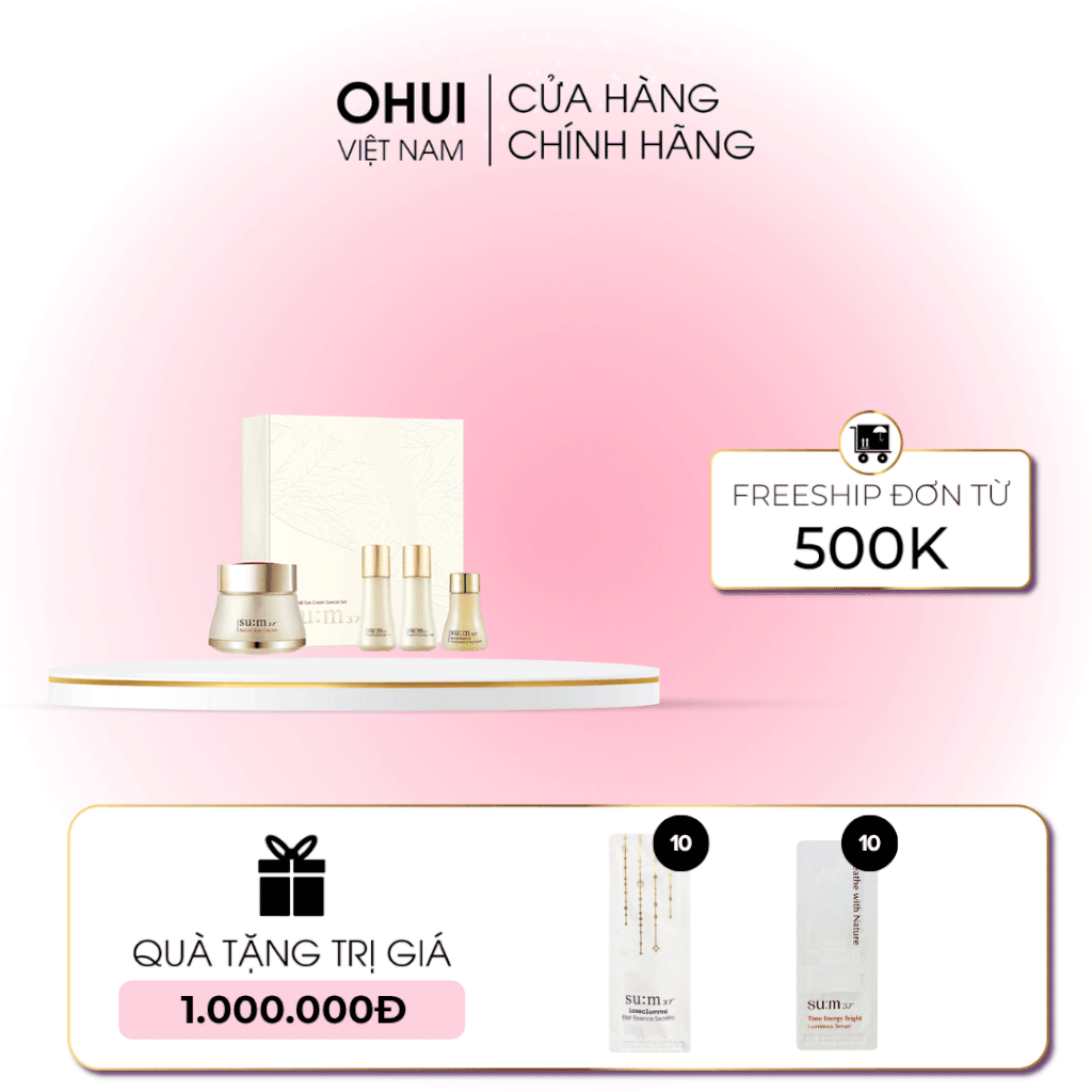 Bộ kem mắt nước thần Su:m37 Secret Cream Set
