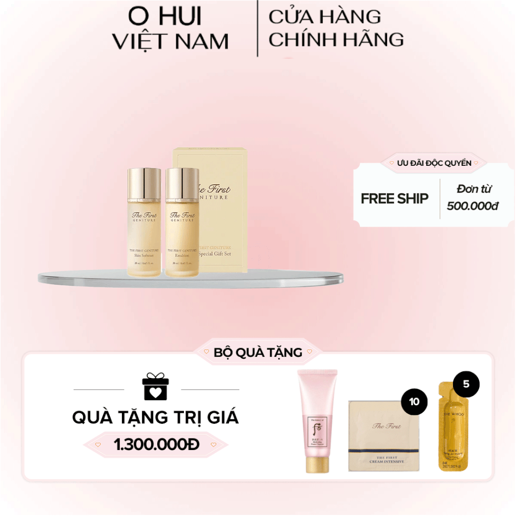 Bộ Dưỡng Da OHUI The First Mini 2 pcs