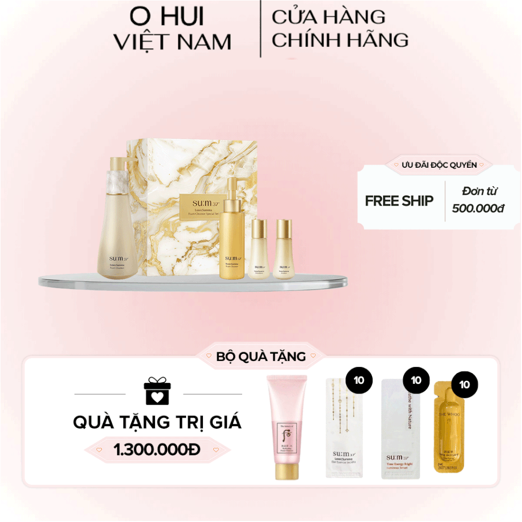 Bộ Làm Sạch Sum37 Losecsumma Foan Cleanser Special Set