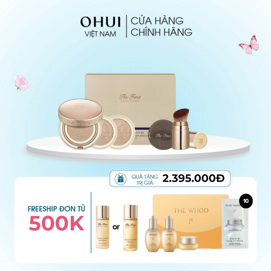 Bộ Phấn Nước Ohui The First Geniture Ampoule Cover Cushion