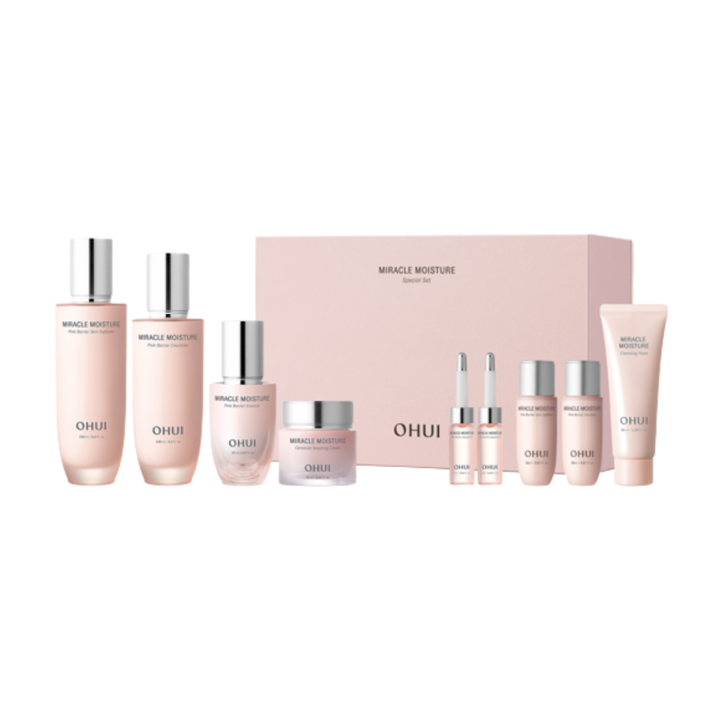 Bộ Dưỡng ẩm Ohui Miracle Moisture 4pcs Special Set