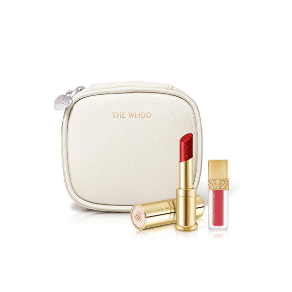 Bộ Son Dưỡng Môi Đông Y Whoo Glow Lip Balm Special Set Winered