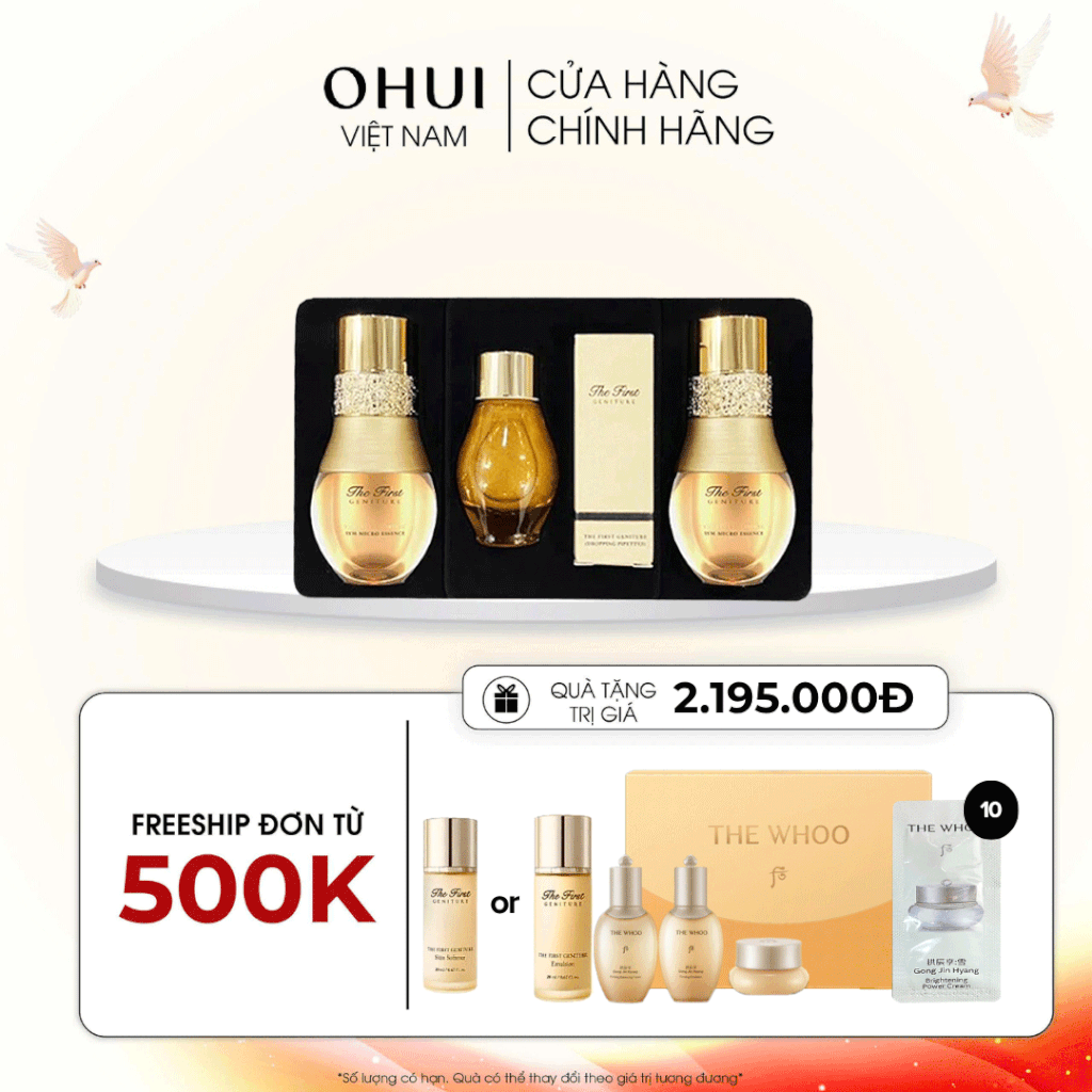 Bộ Dưỡng Ohui The First Geniture Sym 3pcs