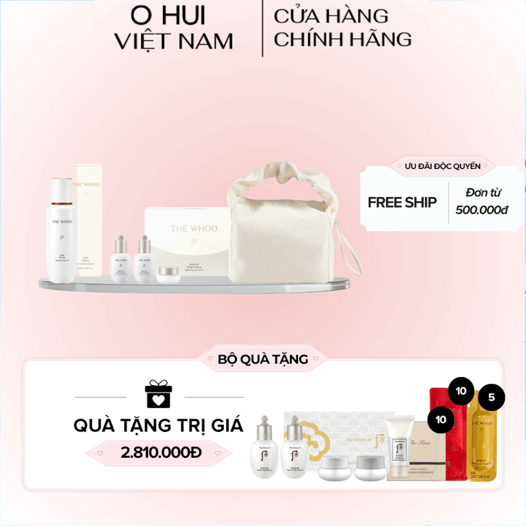Bộ Tinh Chất Khởi Nguồn Whoo Bichup First Moisture Special Set