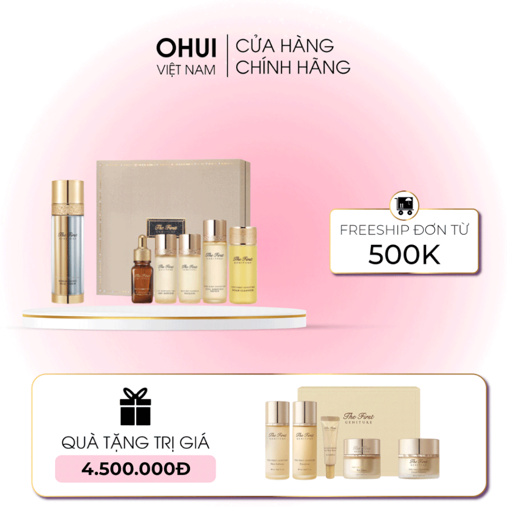 Bộ Tinh Chất Sáng Da Ohui The First Brightening Dual Serum