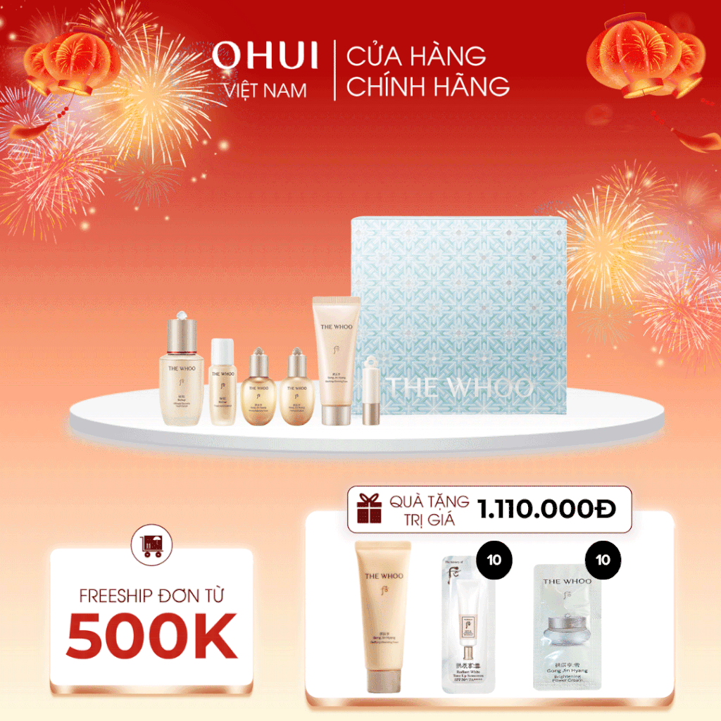 Bộ Tinh chất Trẻ Hóa The Whoo Bichup Advent Calendar HOL25