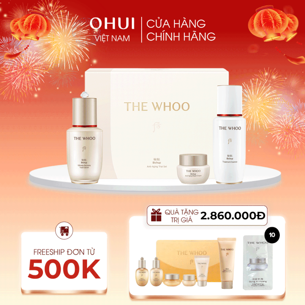 Bộ Tinh chất Trẻ Hóa Whoo Bichup Anti Aging Trial Set