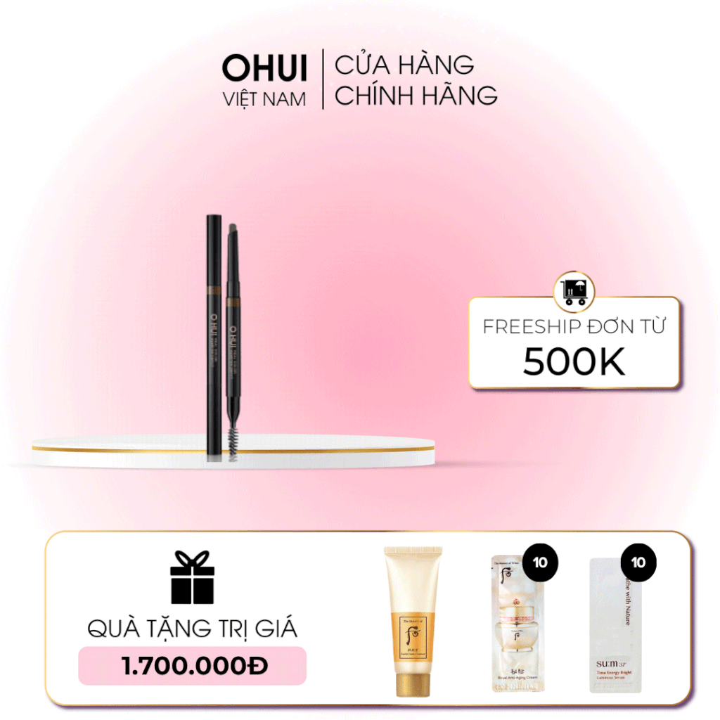 Chì kẻ chân mày OHUI Eyebrow Pencil