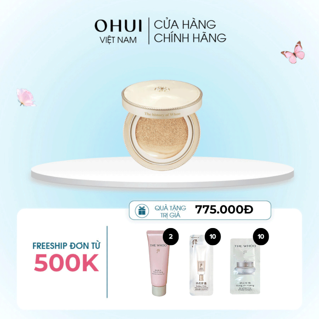 Cushion Trang Điểm Trẻ Hóa Gongjinhyang Mi Luxury Golden Cushion Glow