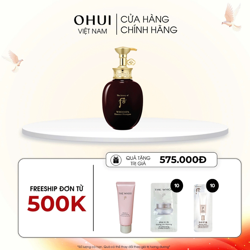 Dầu gội thảo dược Đông y WhooSpa Essence Shampoo