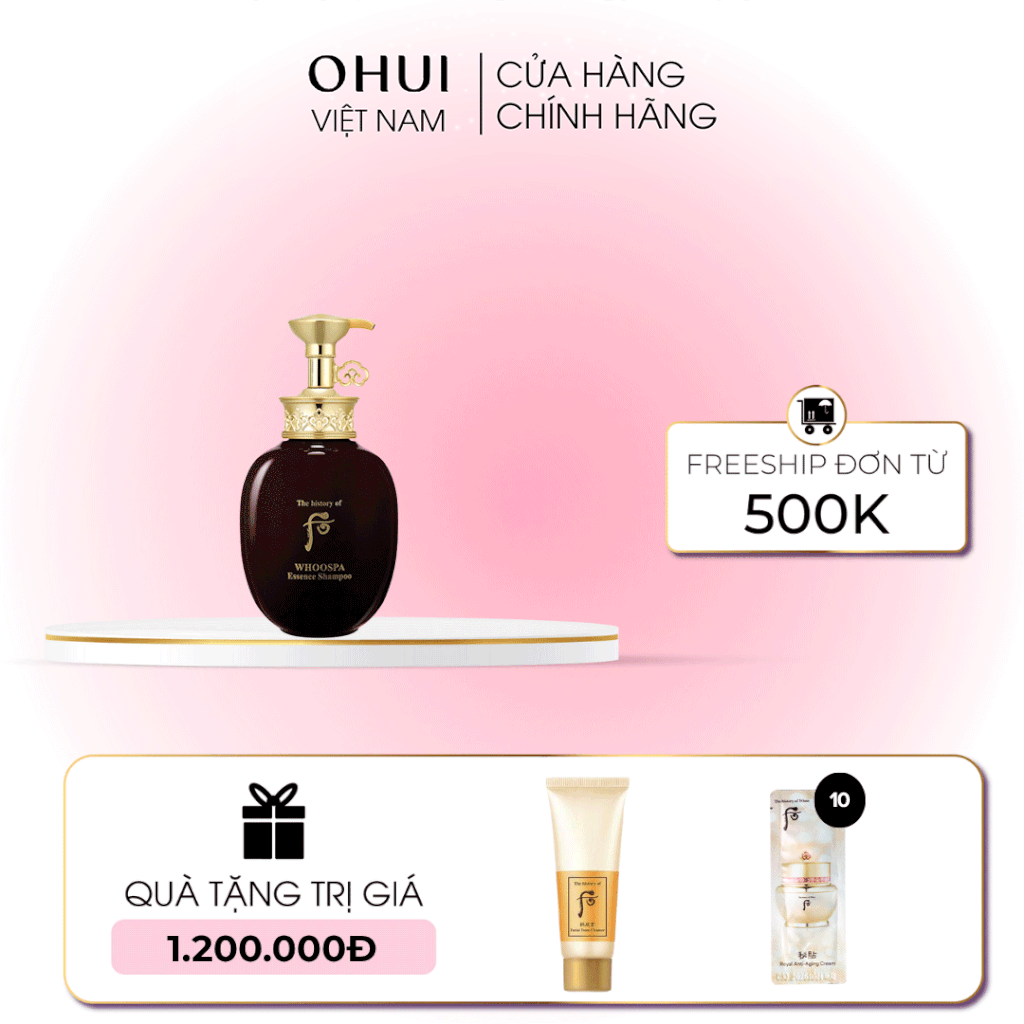 Dầu gội thảo dược Đông y WhooSpa Essence Shampoo