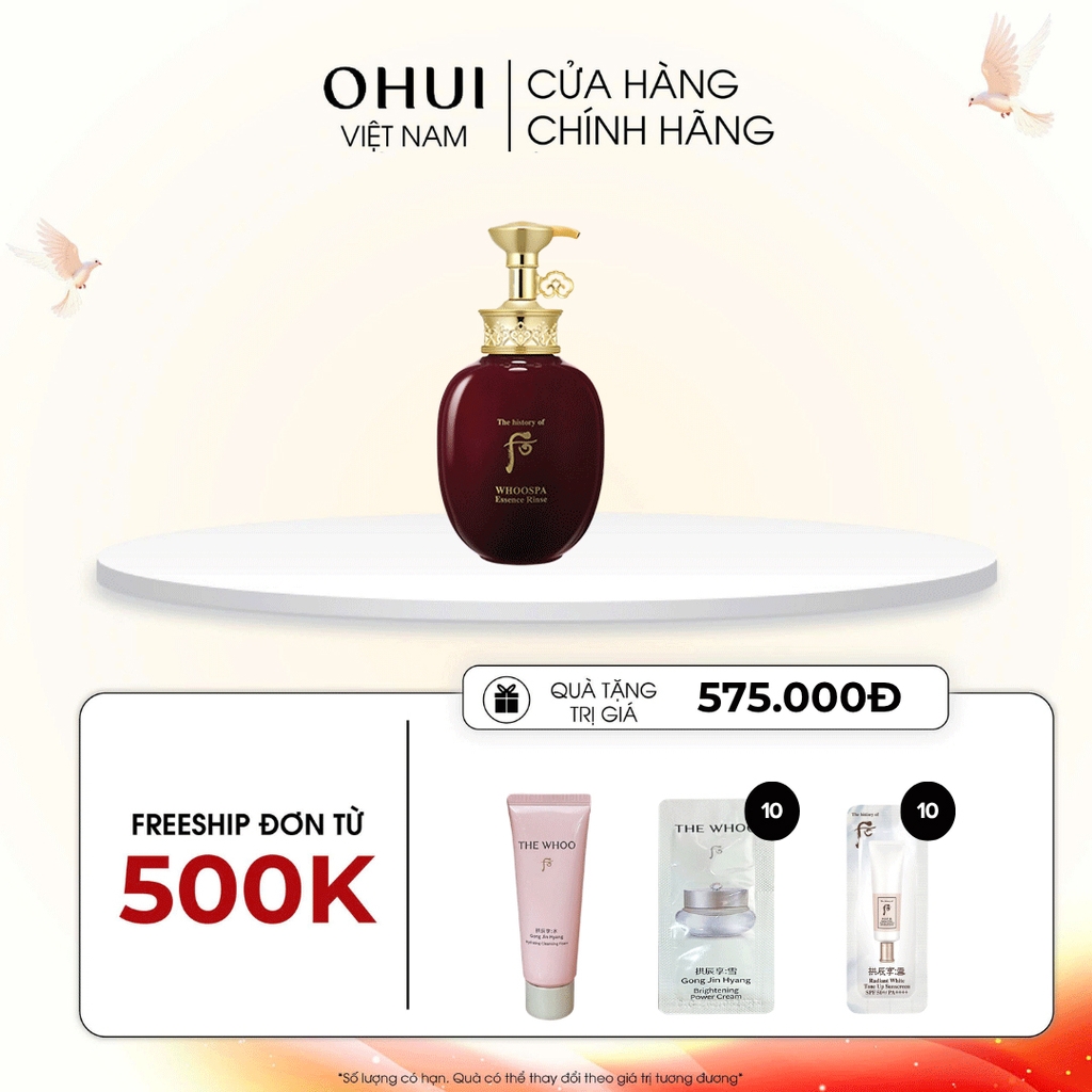 Dầu xả thảo dược Đông y WhooSpa Essence Rinse