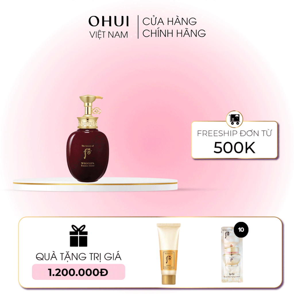 Dầu xả thảo dược Đông y WhooSpa Essence Rinse