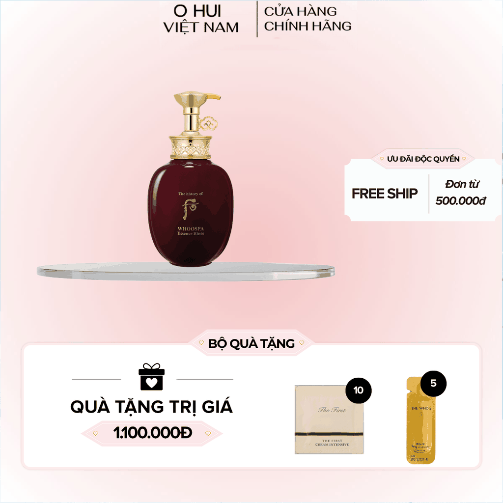 Dầu xả thảo dược Đông y WhooSpa Essence Rinse