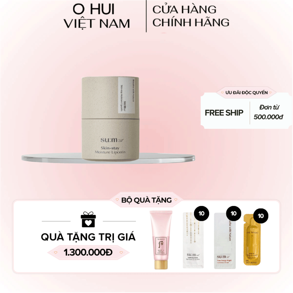 Dưỡng Môi Su:m37 Skin Stay Moisture Lipcerin