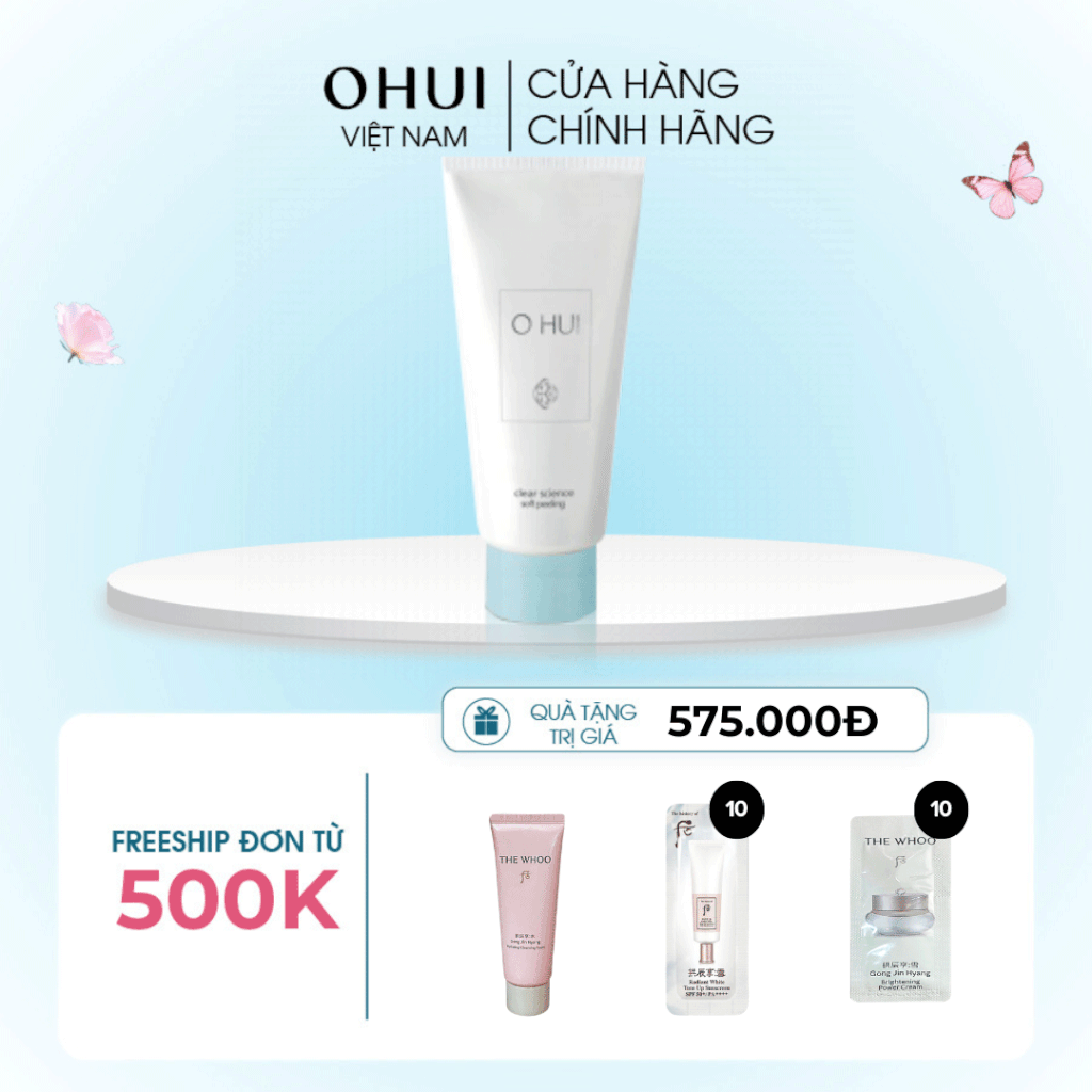 Gel tẩy tế bào chết OHUI Clear Science Soft Peeling