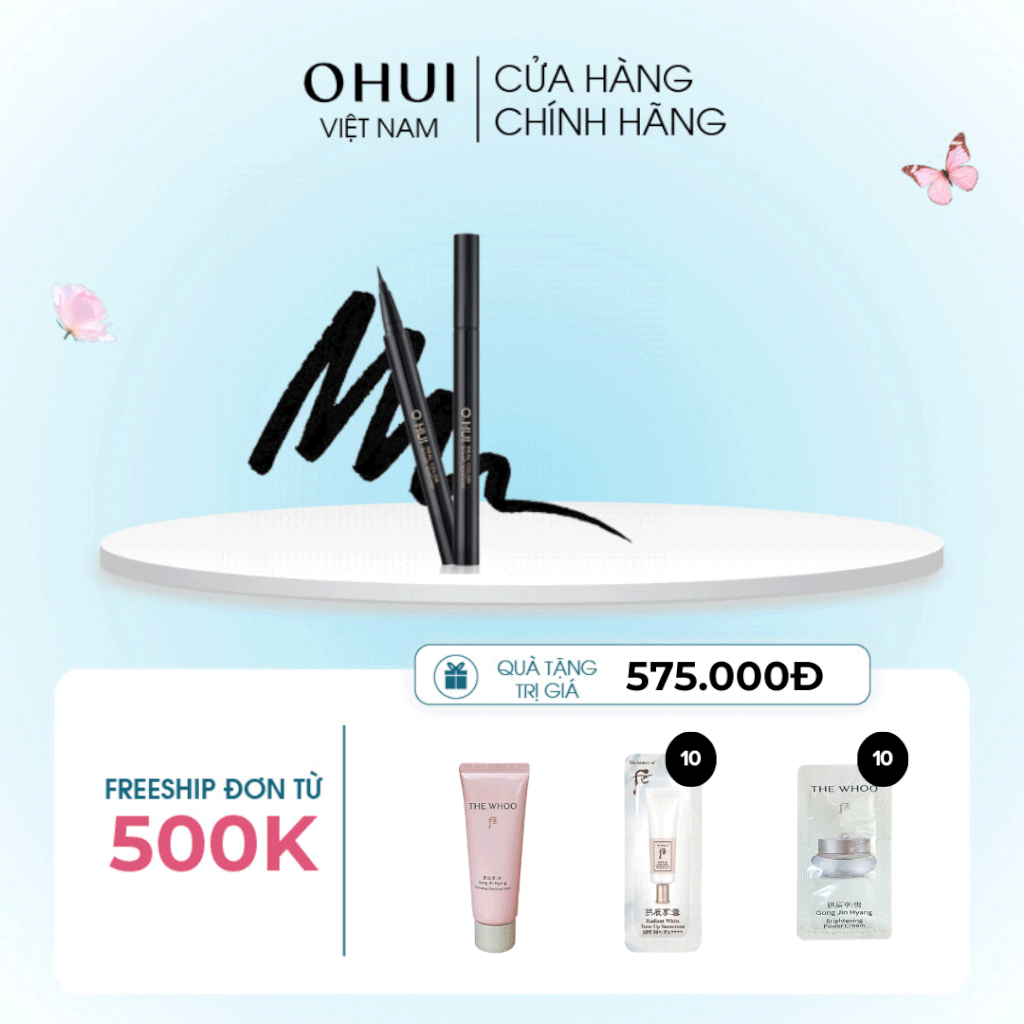 Kẻ viền mắt nước OHUI Real Color Eyeliner