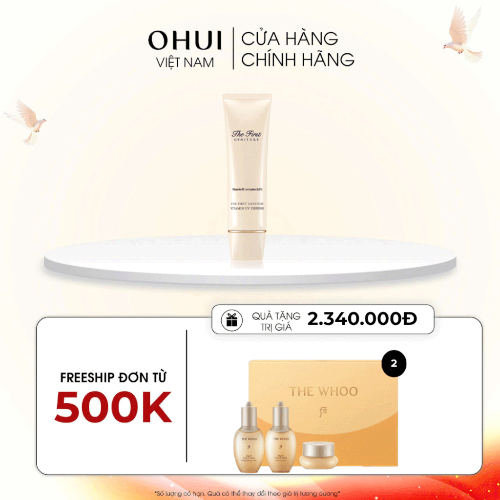 Kem Chống Nắng OHUI The First Geniture Vital UV Defence