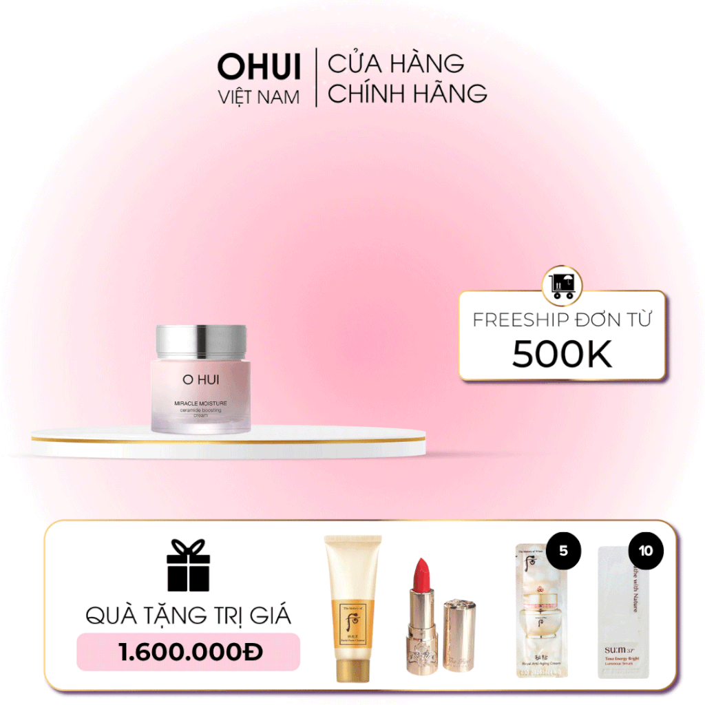 Kem dưỡng ẩm sâu OHUI Miracle Moisture Cream