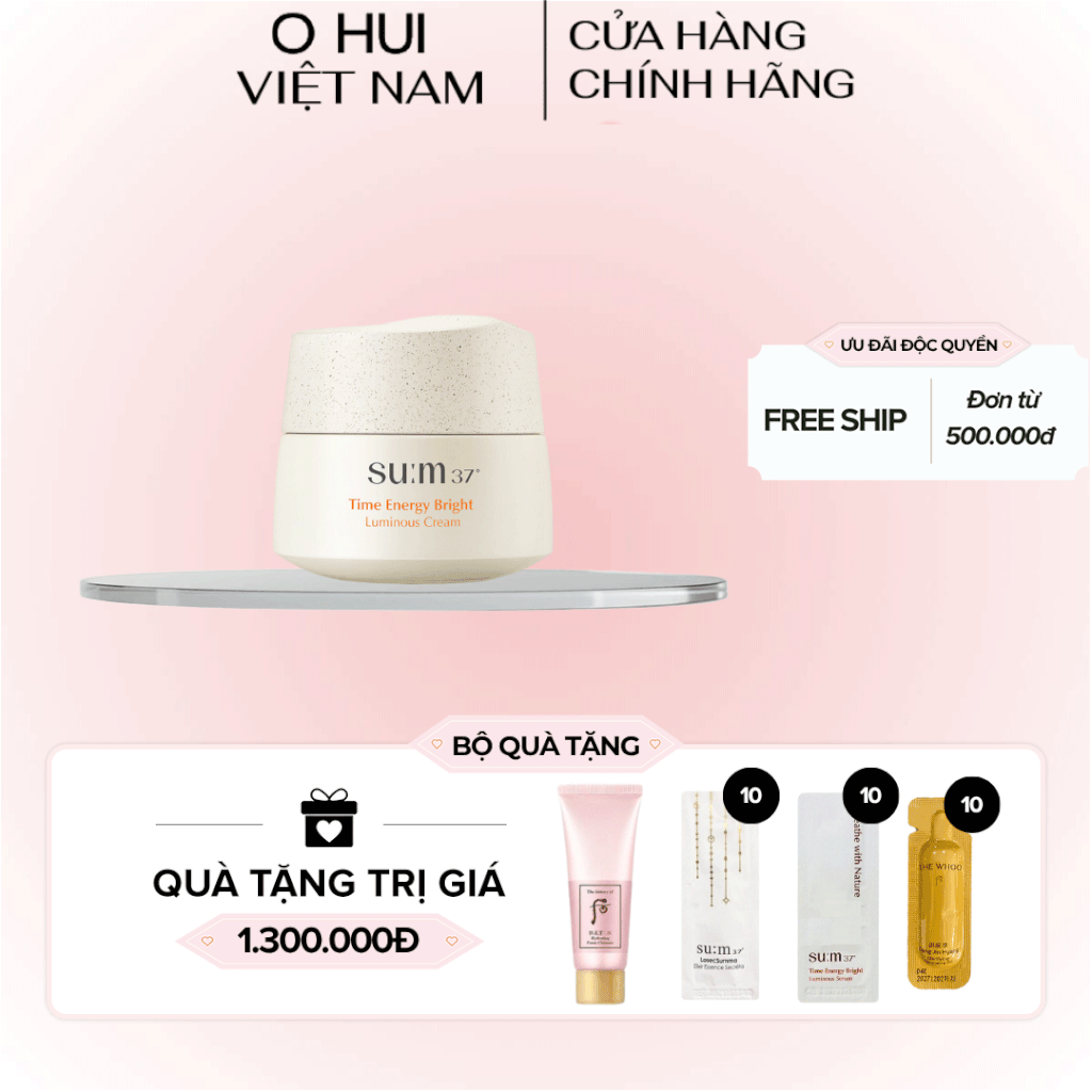 Kem Dưỡng Sum37 Time Energy Luminous Cream