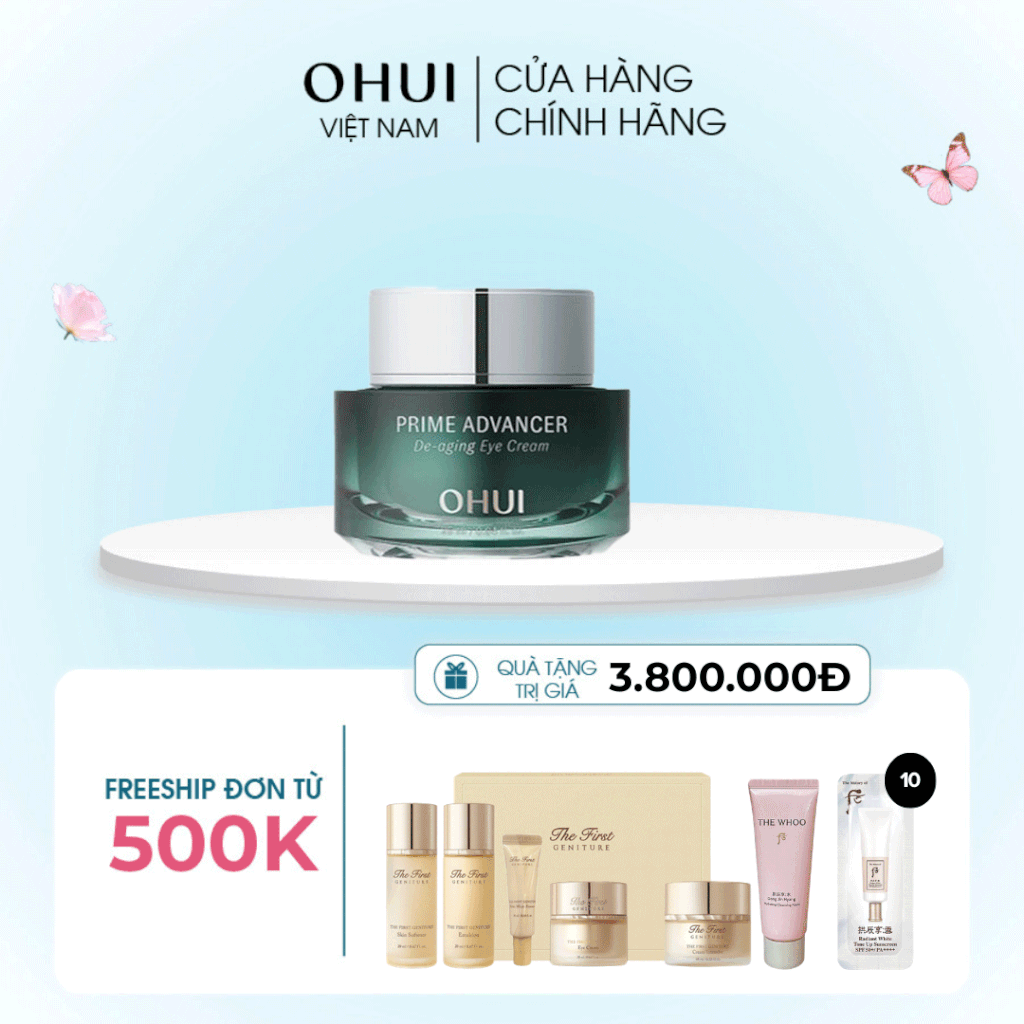 Kem dưỡng vùng da mắt OHUI Prime Advancer Eye Cream