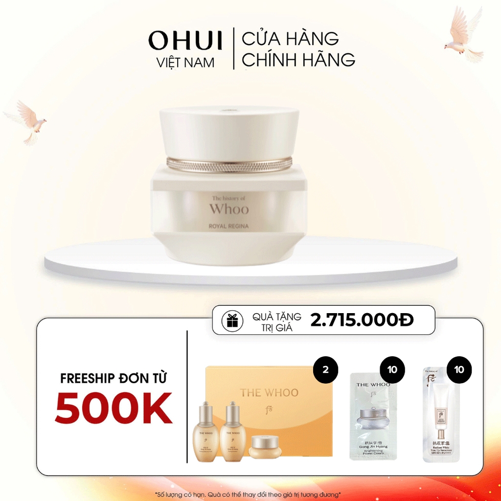 Kem Dưỡng Whoo Royal Regina Energetic Recharging Cream