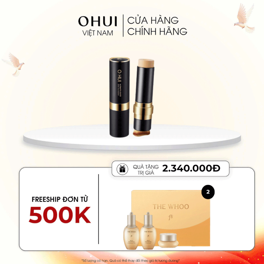 Kem Nền Dạng Thỏi Ohui Ultimate Cover Stick Foundation