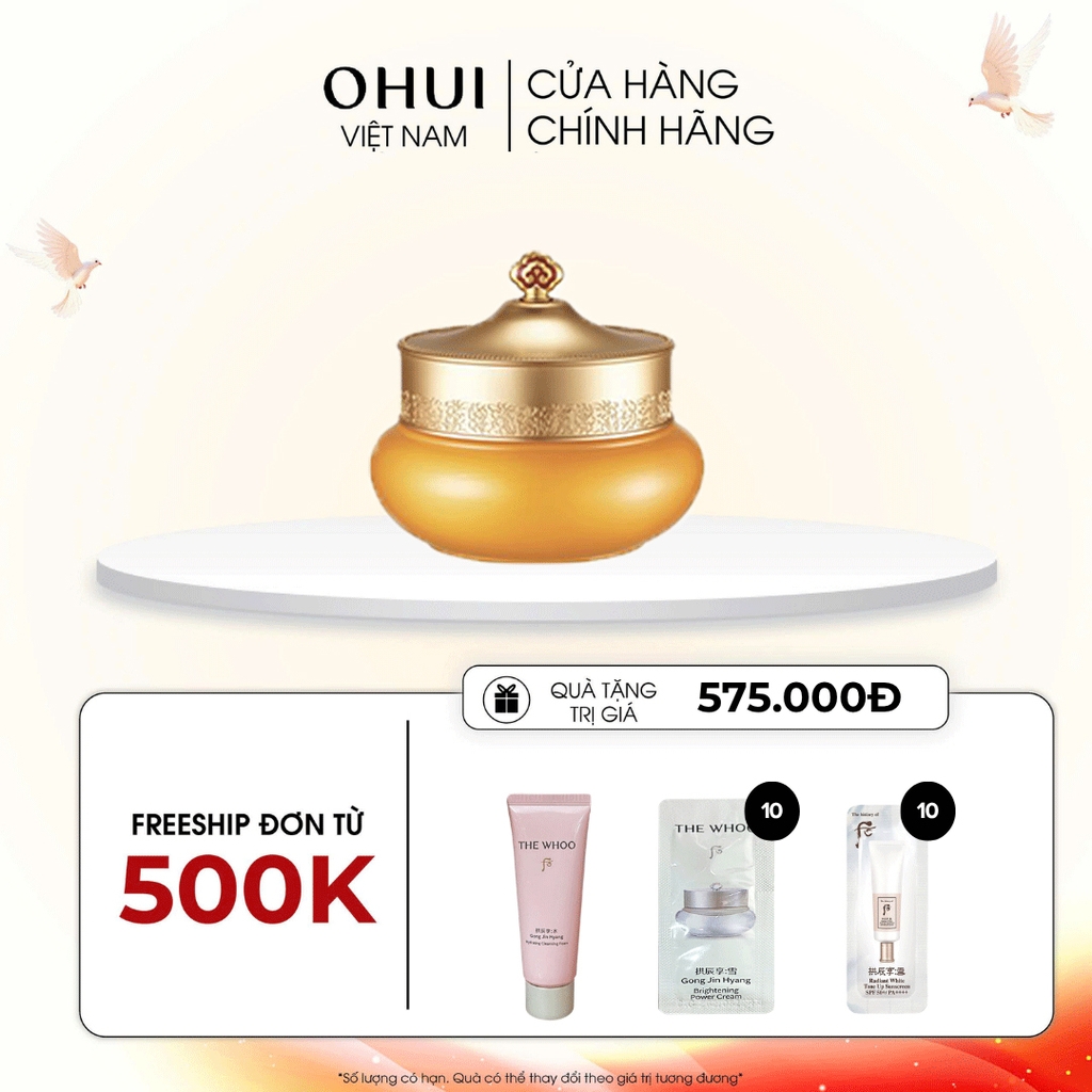 Kem tẩy trang Whoo Gongjinhyang Facial Cream Cleanser