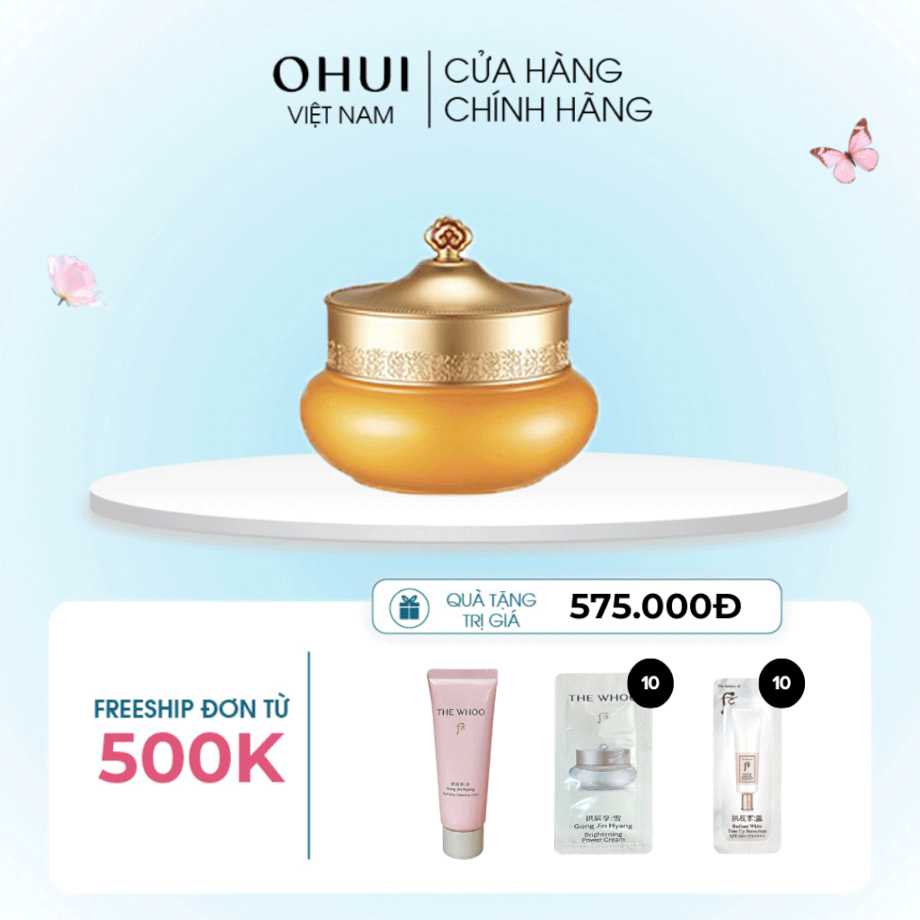 Kem tẩy trang Whoo Gongjinhyang Facial Cream Cleanser