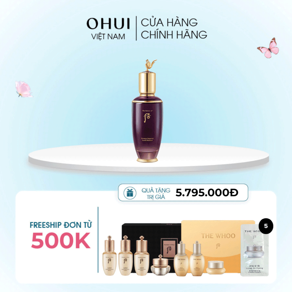 Nước cân bằng Kiệt tác Hoàn lưu Hwanyu Imperial Youth Balancer