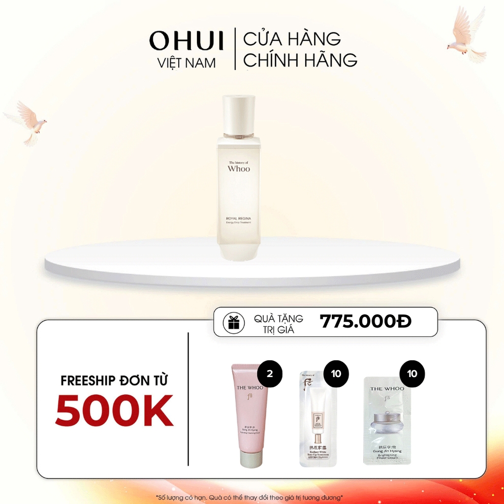 Nước Dưỡng Whoo Royal Regina Energy Drop Treatment