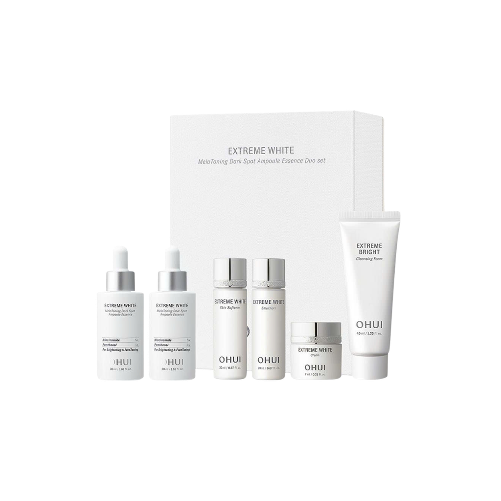 [KOL x OHUI] Bộ Dưỡng Da Ohui Extreme White Melatoing Due Set